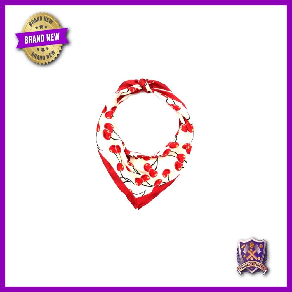 Silk Diamond Scarf 38x16 Inches Dry Clean Only Versatile Accessory